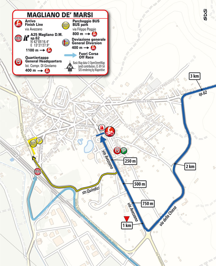 Arrivo/Finish Tappa 2 Il Giro d'Abruzzo 2024