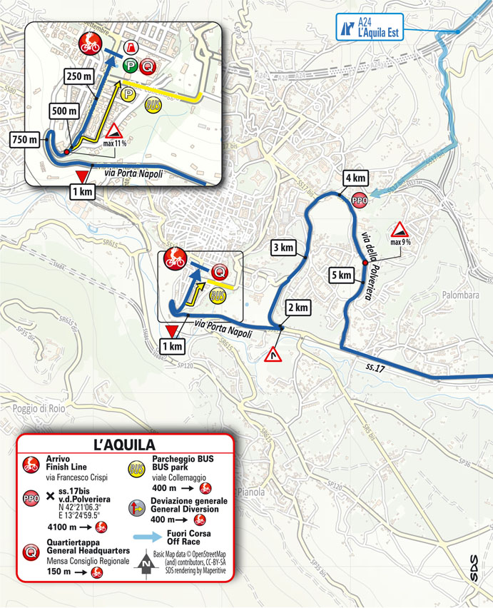 Arrivo/Finish Tappa 4 Il Giro d'Abruzzo 2024